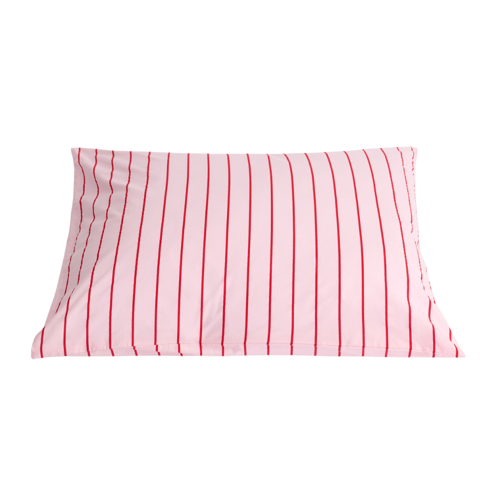 Percale hovedpudebetræk, 60x63 cm – Baby Pink & Ski Patrol